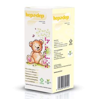 Protectoare hepatice - Hepadep, picături orale, 50ml, Erbozeta, sinapis.ro