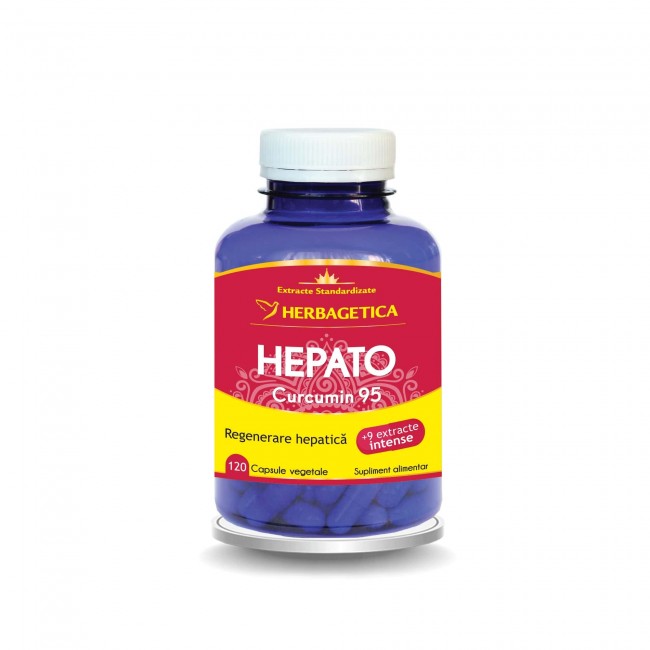 Protectoare hepatice - Hepato curcumin95
120capsule, sinapis.ro