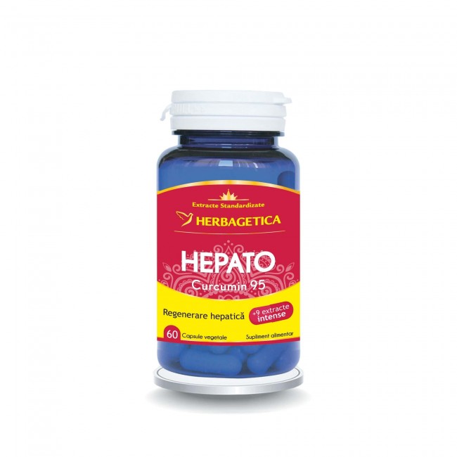 Protectoare hepatice - Hepato curcumin95
60 capsule, sinapis.ro