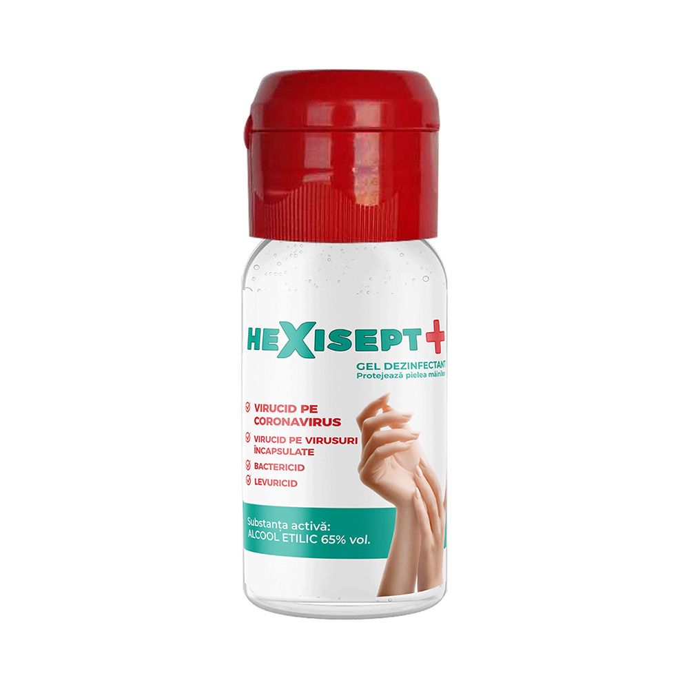 Igienizanti - Hexisept gel antibacterian 50ml, sinapis.ro