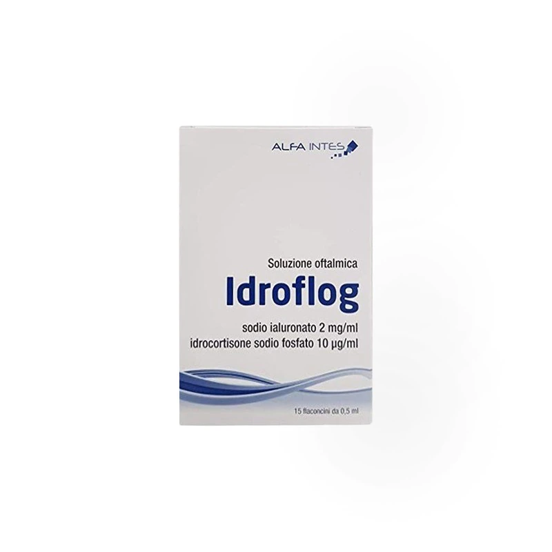 OFTAMOLOGIE - Idroflog solutie oftalmica 15 x 0,5 ml, Alfa Intes, sinapis.ro