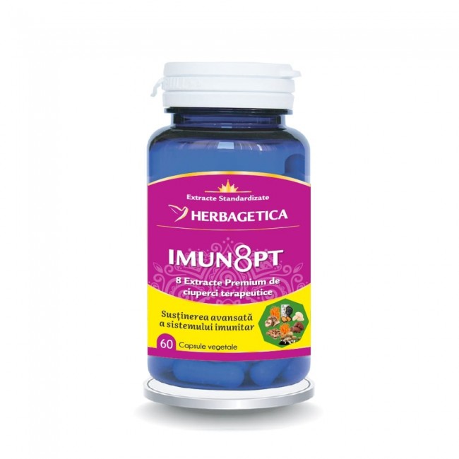 Imunitate - Imunopt, 60 capsule vegetale, Herbagetica , sinapis.ro