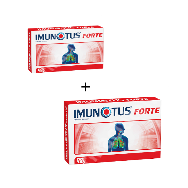 Expectorante - Imunotus Forte 10 plicuri Promo 1+1, sinapis.ro