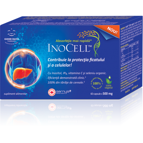 Protectoare hepatice - InoCell, 60 capsule, sinapis.ro