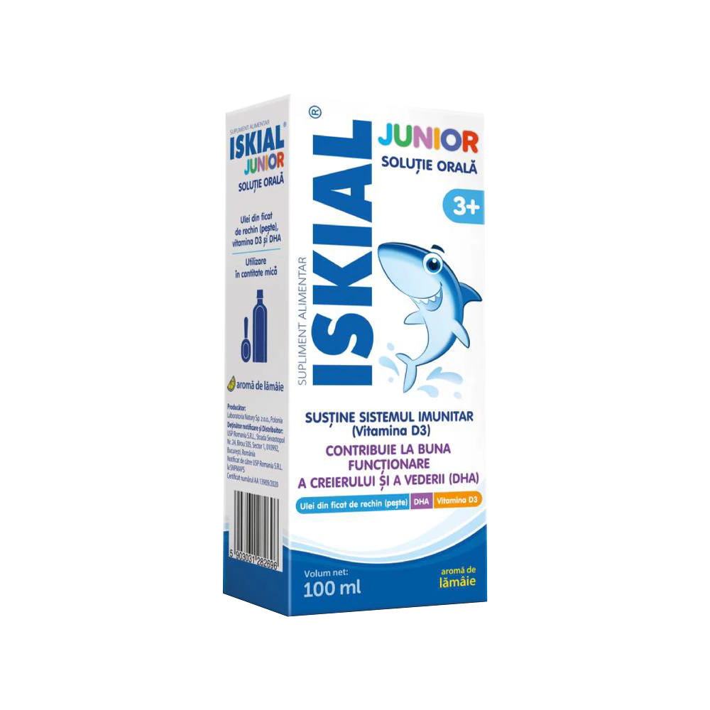 Copii - Iskial Junior soluţie orală, 100 ml, sinapis.ro