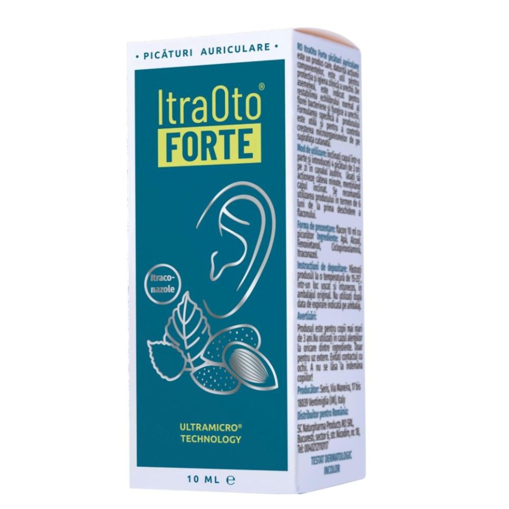 Ureche - ItraOto forte, Picaturi auriculare 10ml, sinapis.ro