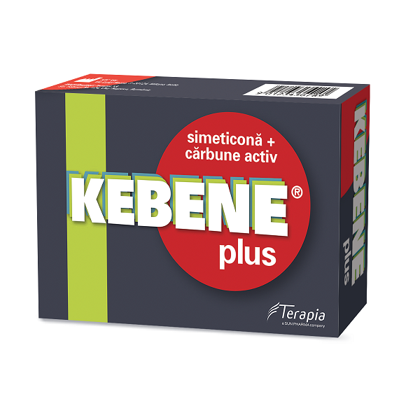 Meteorism - Kebene Plus, 20 comprimate, Terapia, sinapis.ro
