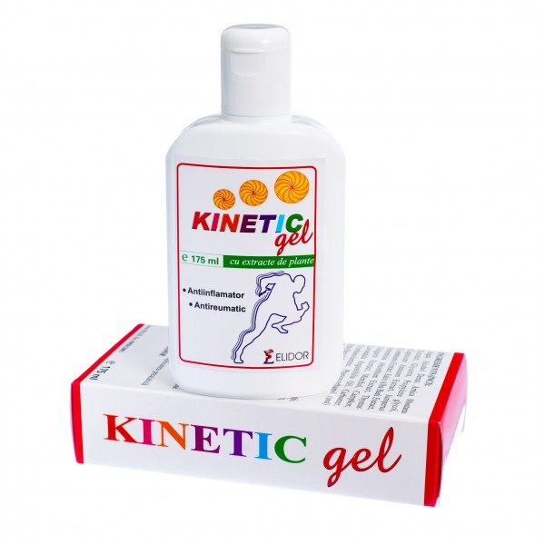 Dureri musculare - Kinetic gel, 175ml, Elidor, sinapis.ro