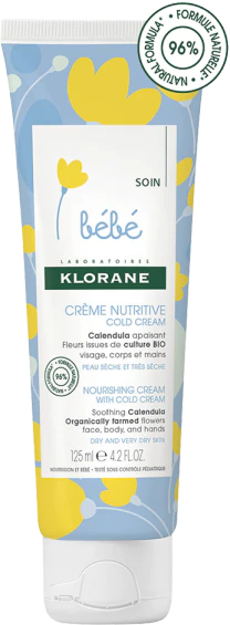 Creme si produse de ingrijre copii - Klorane bebe, Cremă nutritivă Cold Cream, 125ml, sinapis.ro