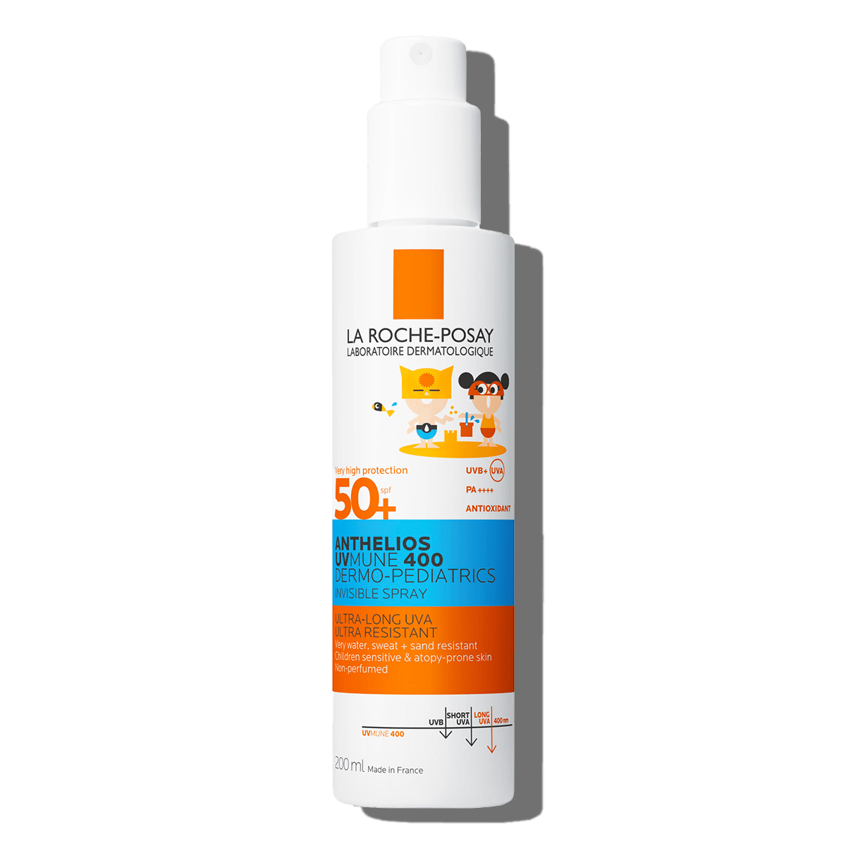 PROTECTIE SOLARA - LA ROCHE-POSAY Anthelios dermo-pediatrics spf50+ uv-mune spray invizibil 200 ml, sinapis.ro