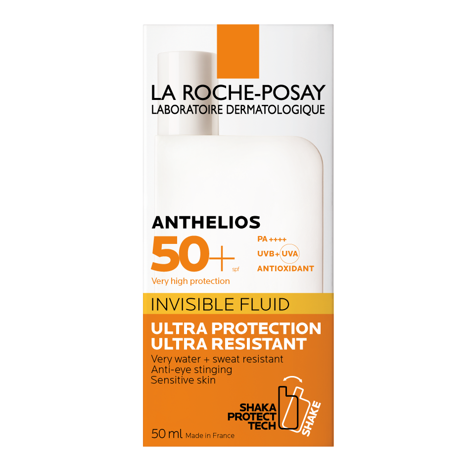Produse cu SPF pentru corp - LA ROCHE-POSAY Anthelios SPF50+ fluid invizibil, 50ml, sinapis.ro