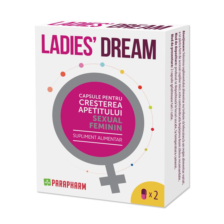 TONICE SEXUALE FEMEI - Ladies Dream, 2 capsule, sinapis.ro