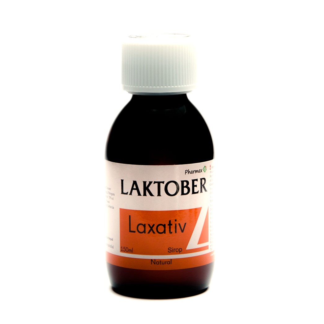 Meteorism - Laktober, sirop natural laxativ, 150ml, Pharmex, sinapis.ro