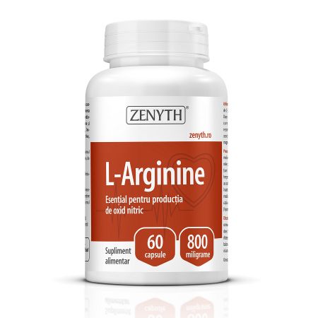 Protectoare hepatice - L-arginine, 60 capsule, Zenyth, sinapis.ro