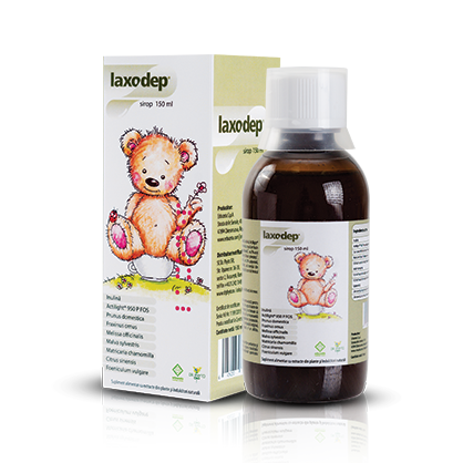 Constipatie - Laxodep, sirop copii, 150ml, Erbozeta, sinapis.ro