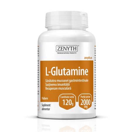 TONICE GENERALE - L-glutamine, 120g pulbere, Zenyth, sinapis.ro