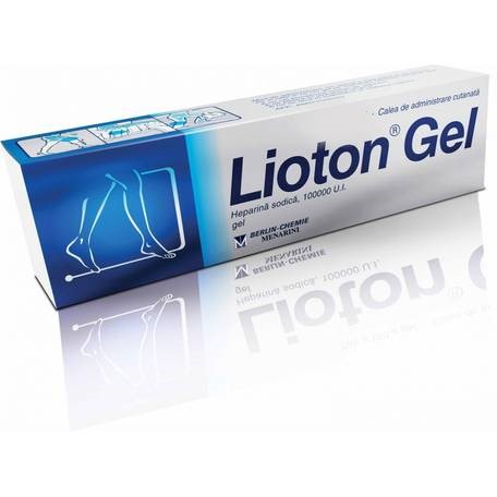 Varice - Lioton-Gel, 100 g, Berlin-Chemie, sinapis.ro