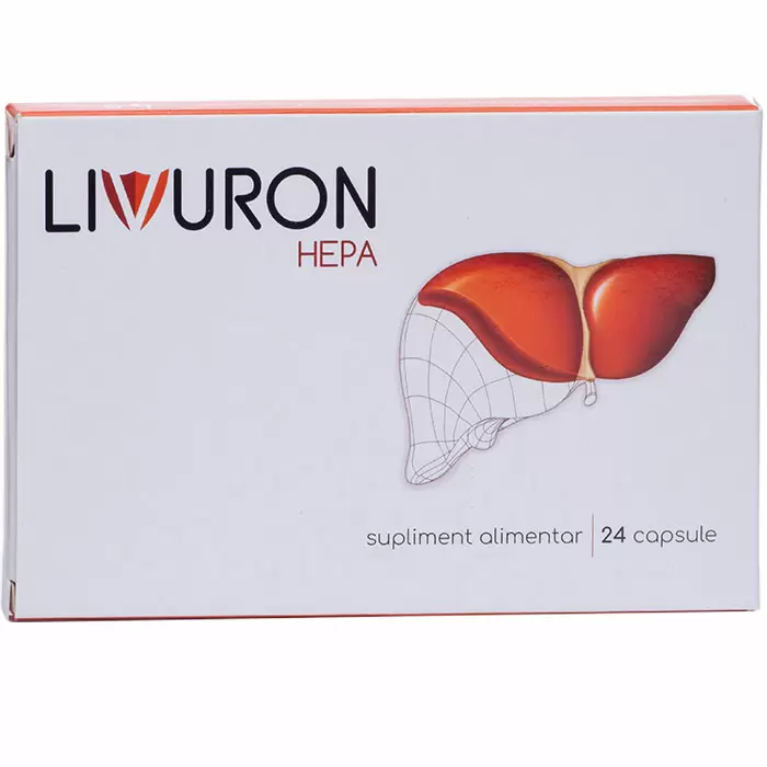 Protectoare hepatice - Livuron hepa, 24 capsule, Plantapol, sinapis.ro