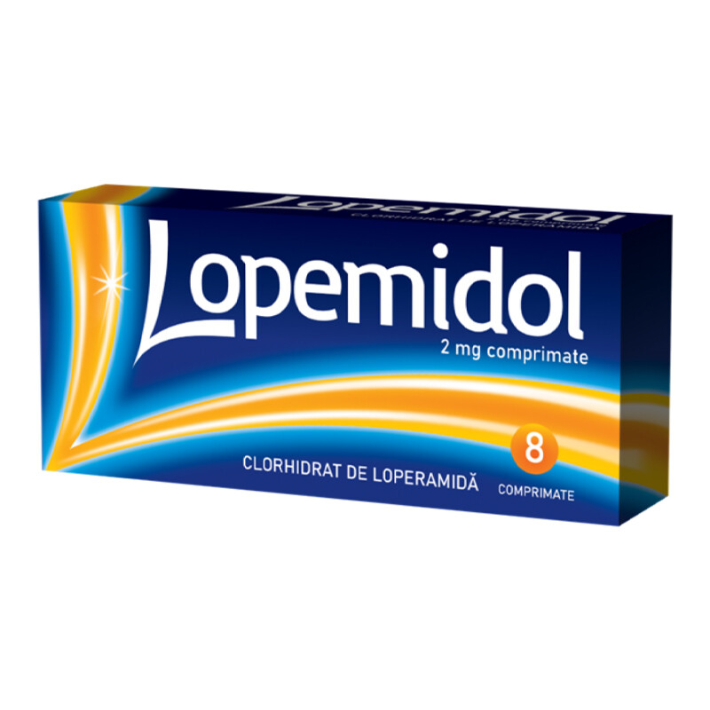 Antidiareice - Lopemidol 2mg, 8 comprimate, Biofarm, sinapis.ro