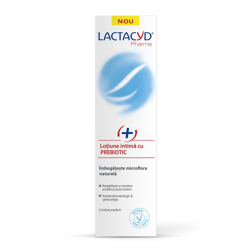 Produse igiena - Lotiune intima cu prebiotic adulti Lactacyd, 250 ml, Perrigo, sinapis.ro