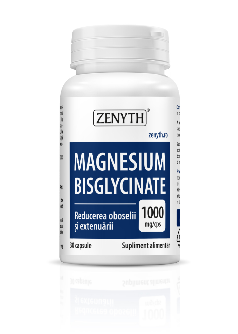 Adulti - Magnesium Bisglycinate, 30 capsule, sinapis.ro