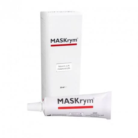Acnee - MaskRym emulsie pentru tratamentul acneei inflamatorii si foliculitei, 50 ml, Solartium , sinapis.ro