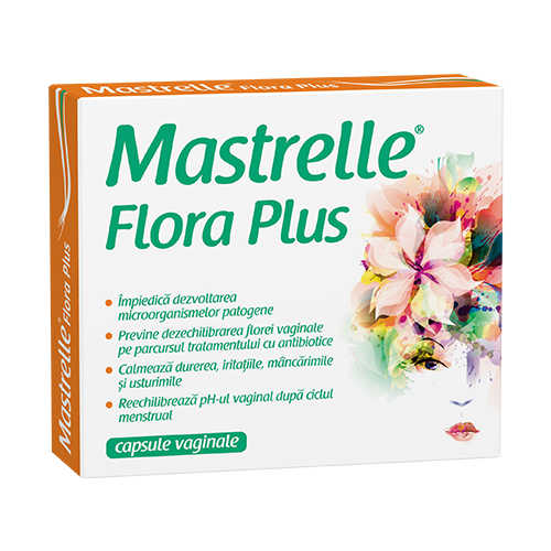 Tratamente - Mastrelle Flora PLus, 10 capsule, Fiterman, sinapis.ro