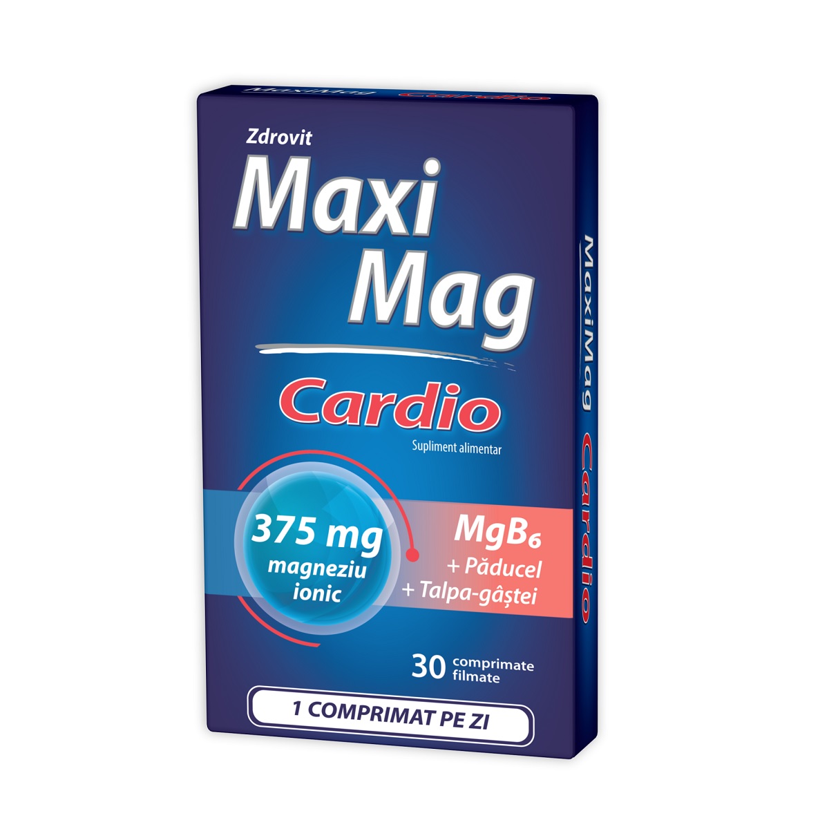 Uz general - MaxiMag Cardio 375 mg, 30 comprimate, Zdrovit, sinapis.ro