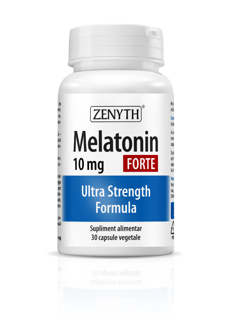 Sedative - Melatonin Forte 10 mg, 30 capsule, sinapis.ro