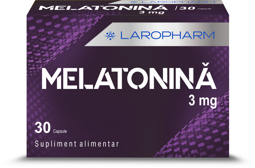 Sedative - Melatonina 3mg, 30 capsule, sinapis.ro