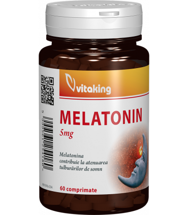 Sedative - Melatonină, 5 mg, Vitaking, sinapis.ro