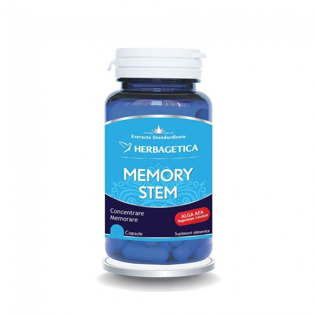 Circulatie cerebrala si memorie - Memory stem 60 capsule, sinapis.ro