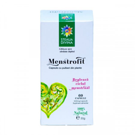 Menstruatie - Menstrofit 60 capsule, Santo Raphael, sinapis.ro