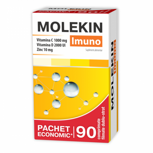 IMUNITATE - Molekin  Imuno 90 comprimate, sinapis.ro