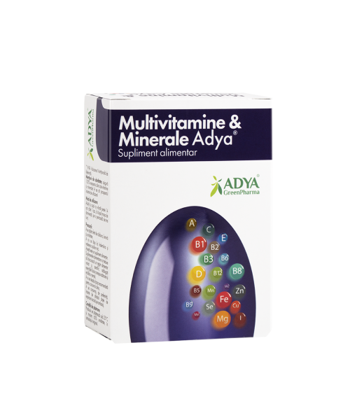 Uz general - Multivitamine & Minerale, 30 capsule gelatinoase moi, sinapis.ro