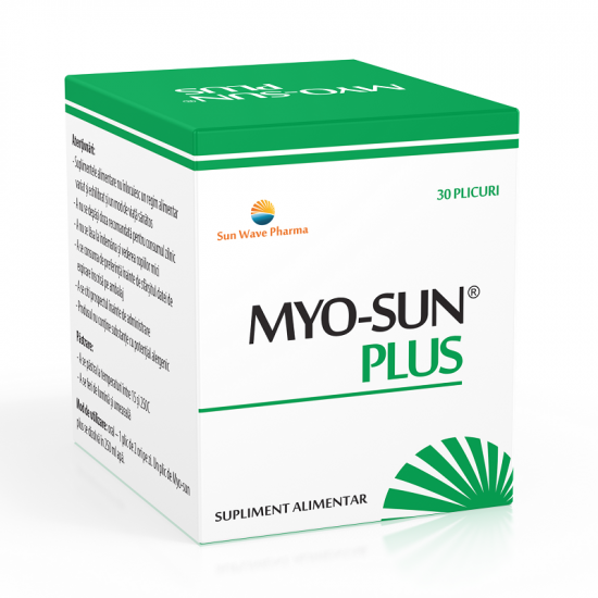 TONICE SEXUALE FEMEI - Myo-Sun Plus, 30 plicuri, Sun Wave Pharma, sinapis.ro