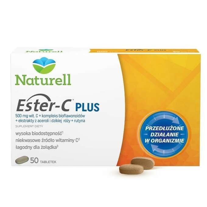 Imunitate - Naturell Ester-C Plus, 50 comprimate, sinapis.ro
