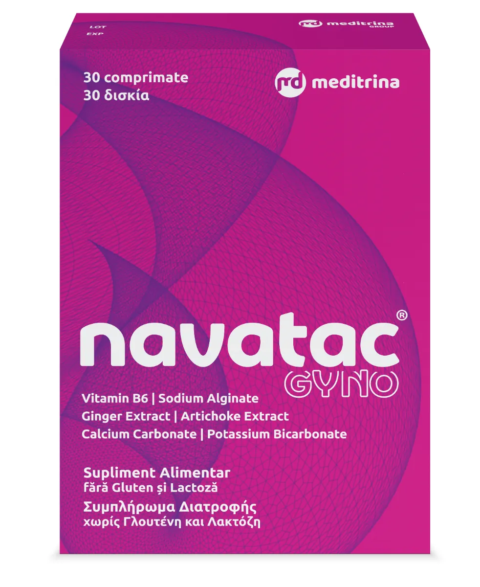 Suplimente - Navatac-Gyno 30 comprimate, Meditrina Pharmaceuticals, sinapis.ro