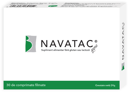 Suplimente - Navatac Gyno 800mg, 30 comprimate filmate, sinapis.ro