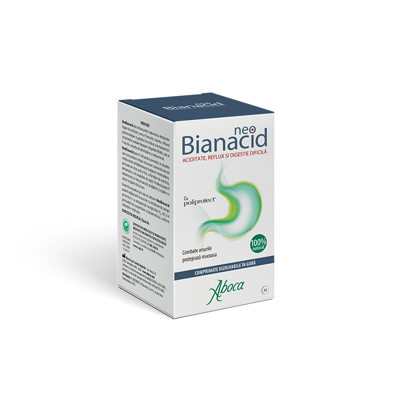 Antiacide - NeoBianacid, 14 comprimate masticabile, sinapis.ro