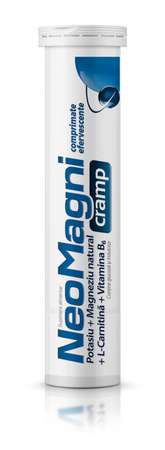 Dureri musculare - Neomagni cramp, 20 Tablete Efervescente, sinapis.ro