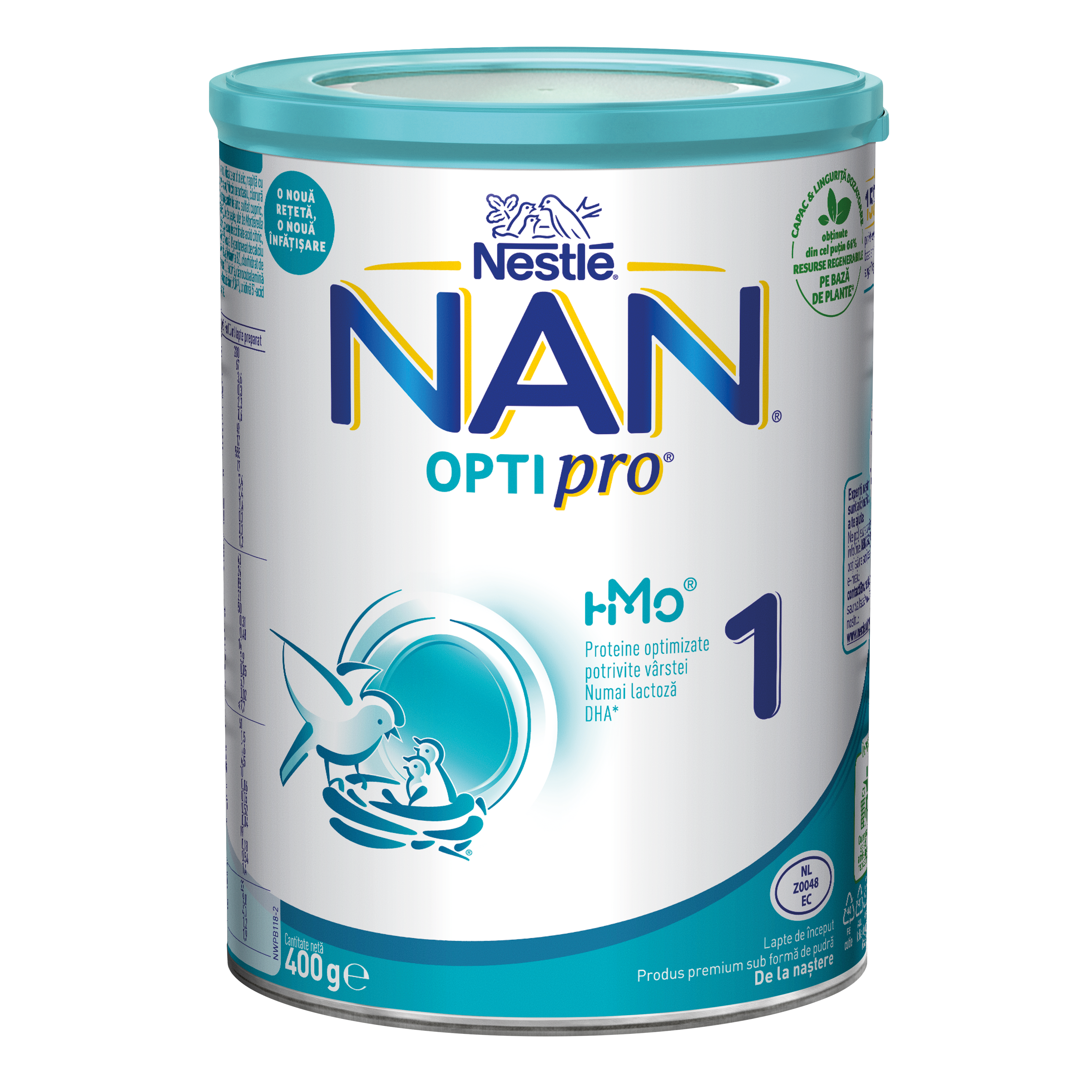 Lapte - Nestle Nan 1 Optipro hmo 400g, de la nastere, sinapis.ro