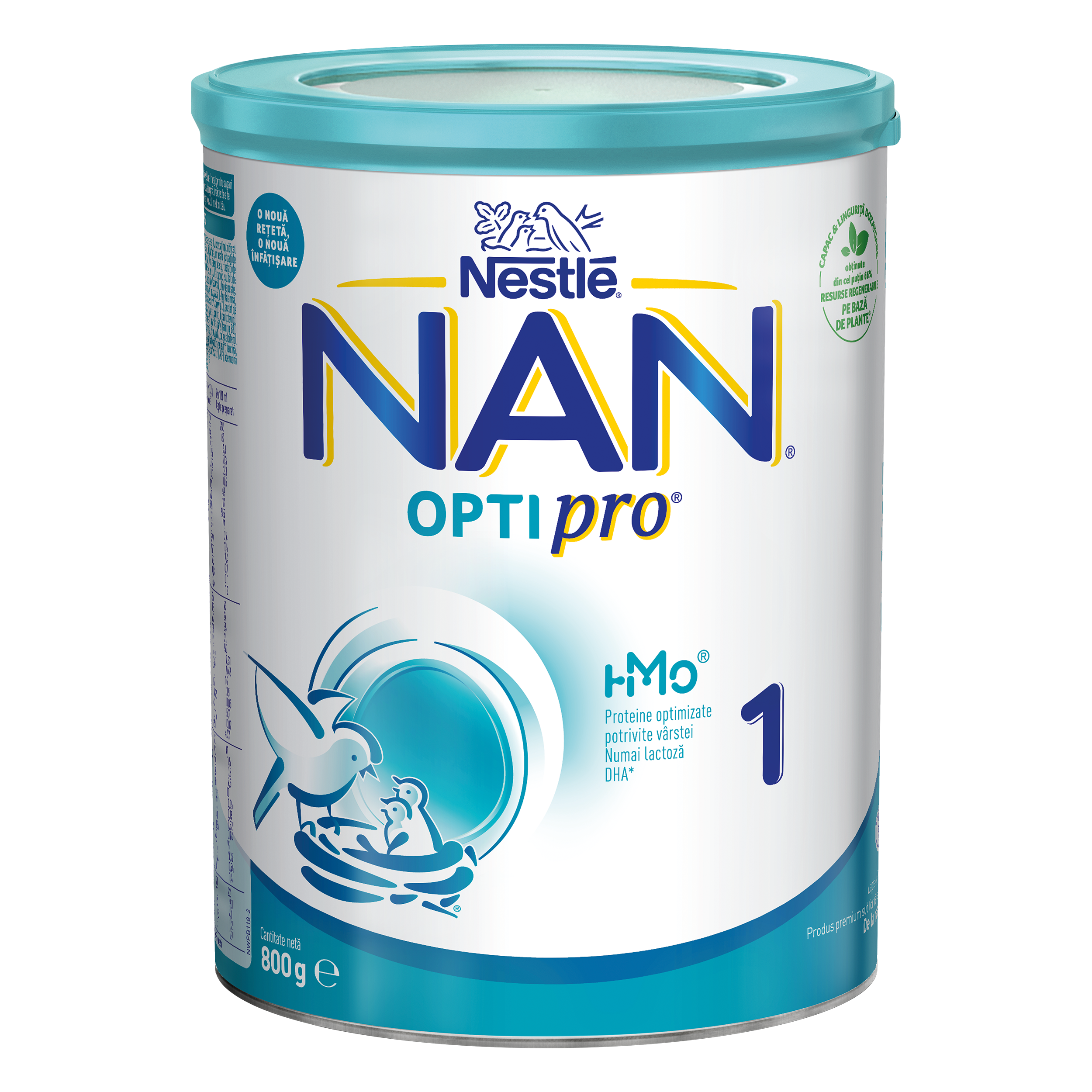 Lapte - Nestle Nan 1 Optipro hmo 800g, de la nastere, sinapis.ro