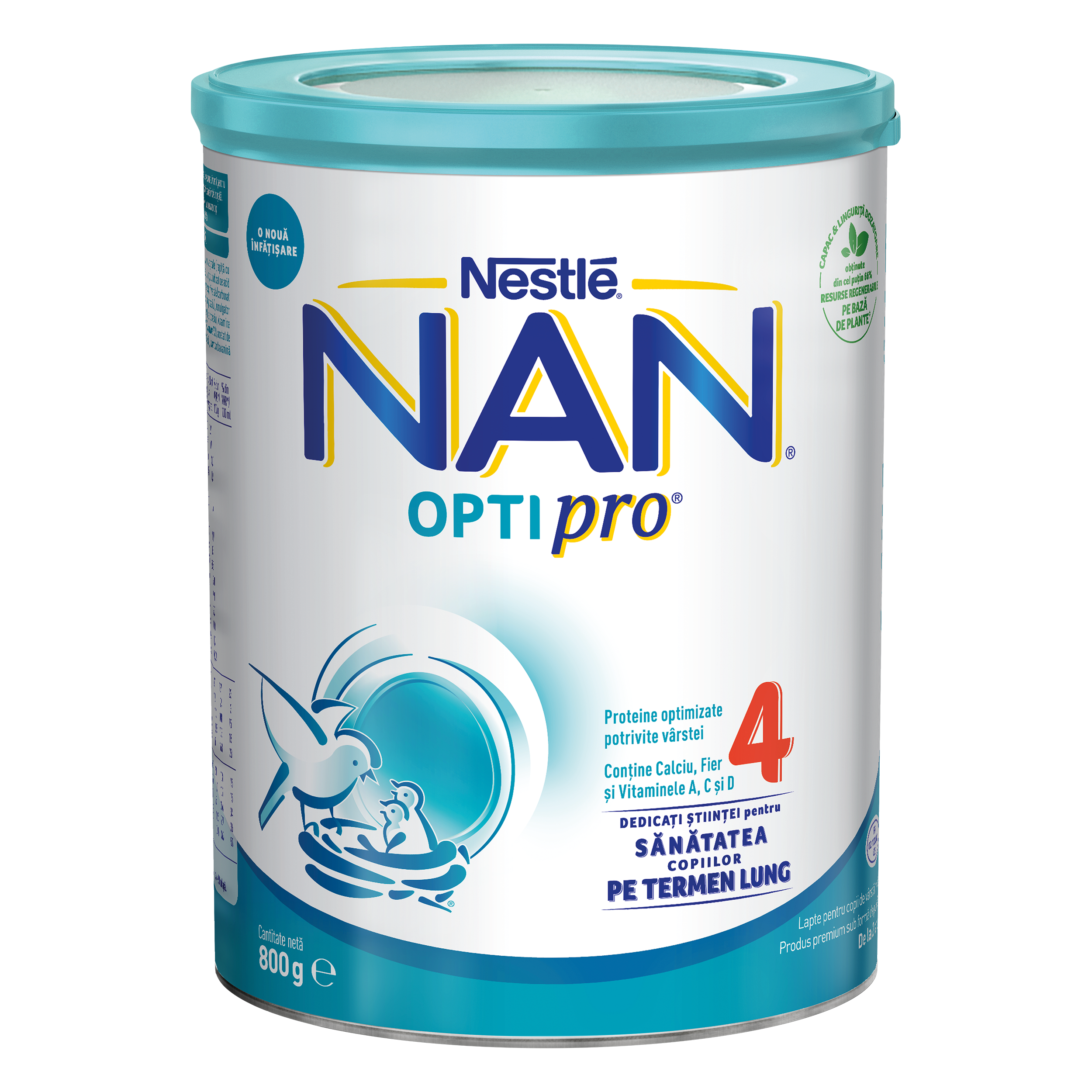 Lapte - Nestle Nan 4 Optipro 800g, de la 2 ani, sinapis.ro