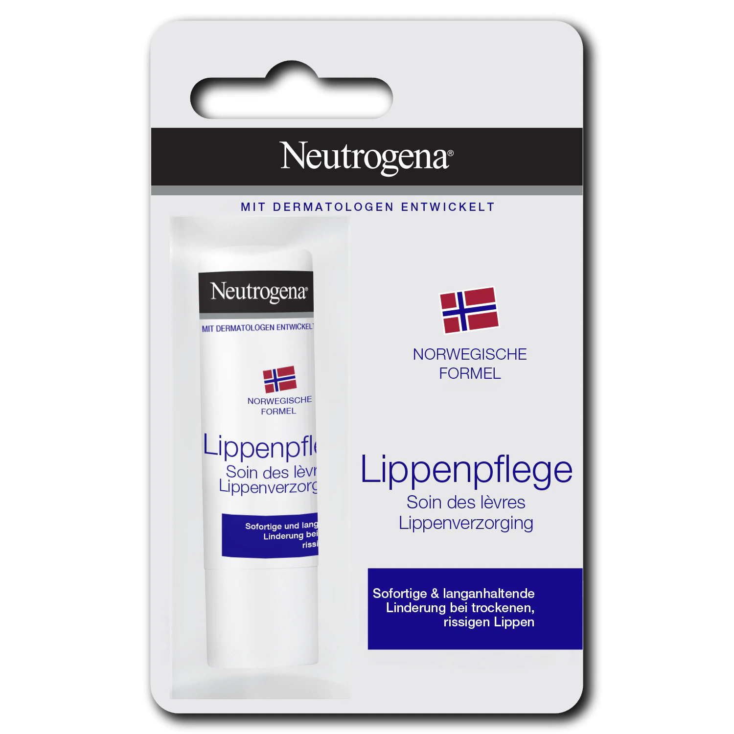 Ingrijire buze - Neutrogena balsam de buze lipcare, SPF4, 4.8g, sinapis.ro