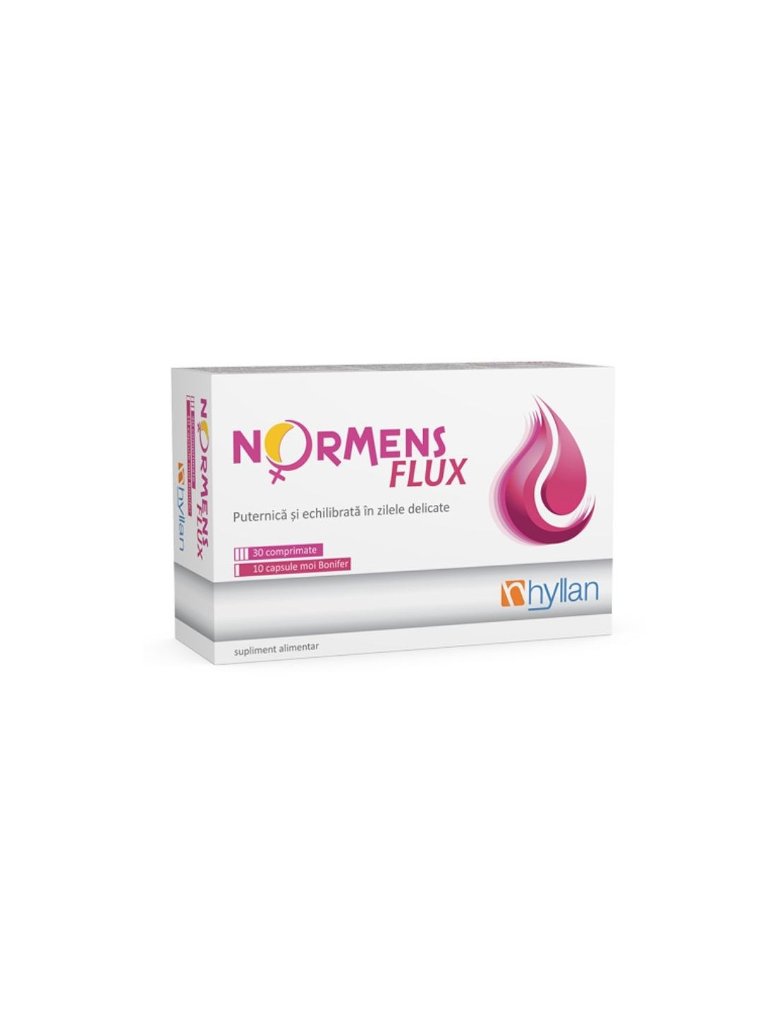 Tratamente - NorMens Flux, 30 comprimate + 10 capsule, Hyllan, sinapis.ro
