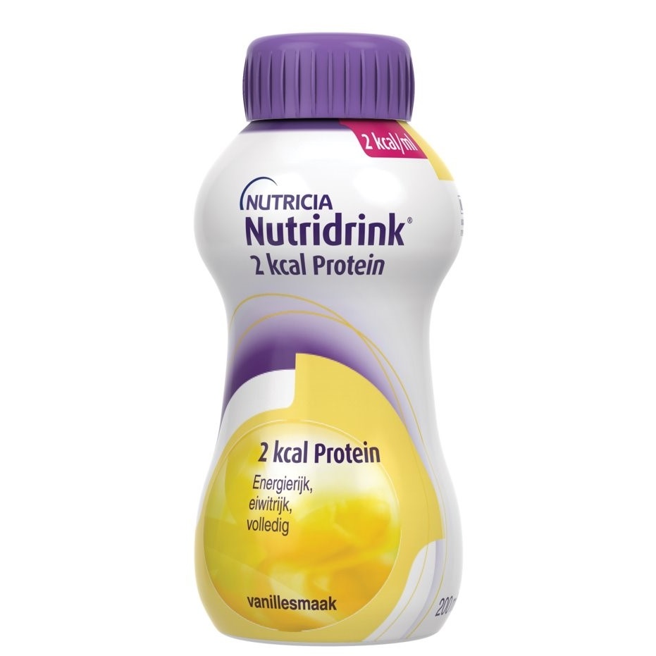 Formule speciale lapte - Nutridrink 2 kcal Protein aromă de vanilie, 200ml, Nutricia, sinapis.ro
