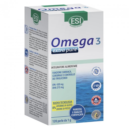 Cardiace-tensiune - Omega 3, 50 capsule, Esi Spa, sinapis.ro