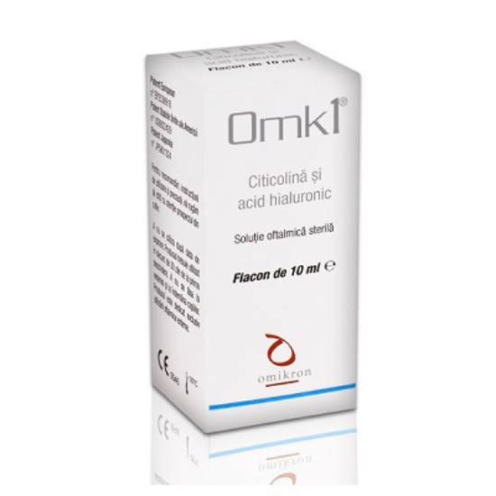 OFTAMOLOGIE - Omk1, soluție oftalmică sterilă, 10ml, Omikron, sinapis.ro