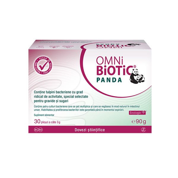 Probiotice si Prebiotice - Omnibiotic panda, 30 plicuri